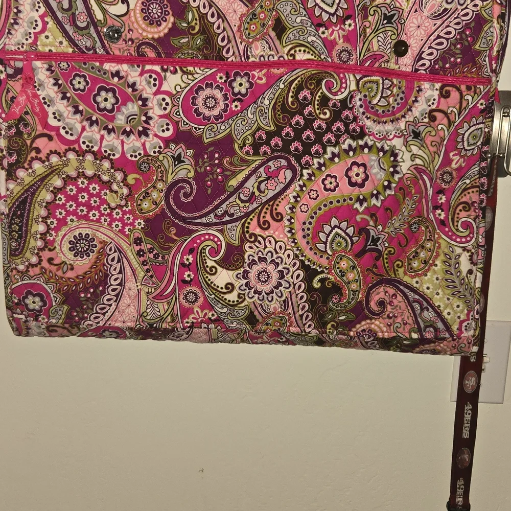 Paisley Print Garment Bag